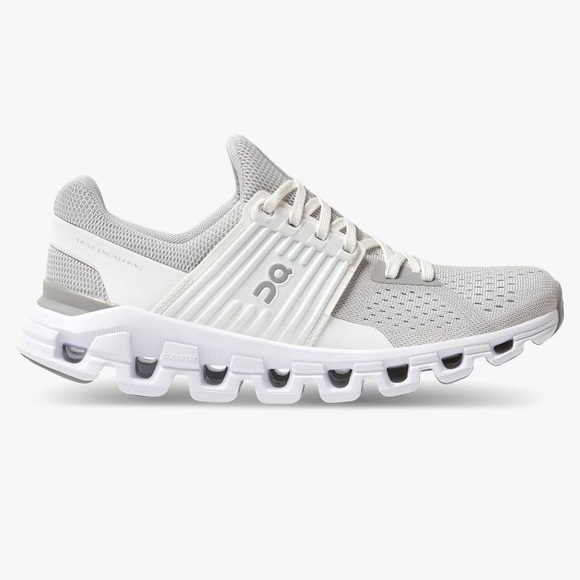 On Running Shoes - On Cloudswift Glacier White Womens Sneakers Size 6